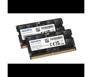 ADATA Premier 32Go DDR5 4800MHz SO-DIMM 262-pin CL40 1.1V, Mémoire pour Ordinateur Portable, ECC On-Die, Référence AD5S480032G-S