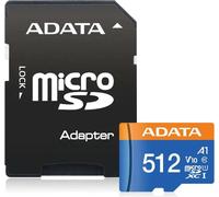 ADATA Premier 512GB microSDXC (UHS-I U1, Class 10, V10, A1) (AUSDX512GUICL10A1-RA1)