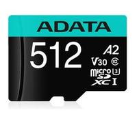 ADATA Carte mémoire microSDXC Premier Pro 512 Go Classe 10