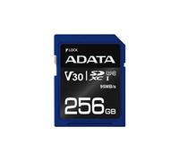 ADATA Premier Pro - Carte mémoire flash - 256 Go - Video Class V30 / UHS-I U3 / Class10 - SDXC UHS-I
