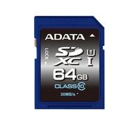 ADATA Premier UHS-I - Carte mémoire flash - 64 Go - UHS Class 1 / Class10 - SDXC UHS-I