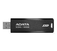 ADATA SSD externe SC610 500 Go USB Type-A 3.2 Gen 2 Noir