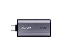 ADATA SE750 500 GB Haute Vitesse Type-C jusqu'à 1000 Mo/s Compatible avec les téléphones Mociles, appareils de jeu portables Noir (SC750-500G-CBK)