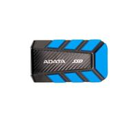 ADATA SD820 Disque SSD externe - 2 To USB 3.2 Gen2 x2 - Disque SSD portable pour jeux et transfert de données à haute vitesse - 2000 Mo/s - IP68 étanche et résistant à la poussière - Résistant aux
