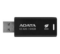 ADATA UC320 lecteur USB flash 64 Go USB Type-A 3.2 Gen 1 (3.1 Gen 1) Noir, Clé USB