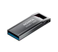ADATA, UR340 Clé USB 3.2 Gen1 en métal, Anti-éclaboussures, Antichoc, Anti-poussière, 128 Go, Noir