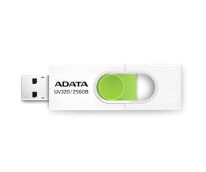 ADATA UV320 lecteur USB flash 256 Go USB Type-A 3.2 Gen 1 (3.1 Gen 1) Vert, Blanc
