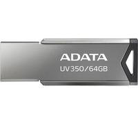 ADATA UV350 lecteur USB flash 64 Go USB Type-A Gris