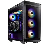 ADATA XPG BATTLECRUISER Super Mid-Tower PC Chassis, Metal Construction with Glass Panels, Air-Flow Cooling, Modular Tool-Less, Dust
