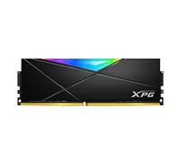 ADATA XPG SPECTRIX D55 DDR4 RGB Module de mémoire Gaming-DRAM 3200 MHz 32 Go (2x16 Go), Double boîtier, mémoire de Bureau Haute Performance Noir