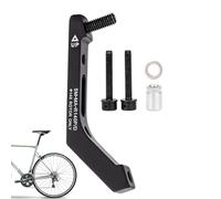 Adattatore Da Flat Mount A Post Mount - Convertisseur de frein à disque de vélo, design en lega résistant | Accessoire Nero Per Telai Forcelle Mountain Bike Strada Officina Manutenzione Riparazione