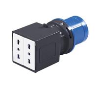 Adattatore SP CEE 2pt pr 2 x 2pt Rosi