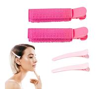 adawd Bigoudis à clip volumisant, fer à friser pour cheveux longs et courts, 2 moelleux et 2 de coiffage