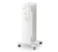 Adax Basic NOVA 15 - Radiateur à bain d’huile 1500W | Chauffage électrique d’appoint à thermostat réglable | Radiateur électrique mobile, silencieux, avec roulettes & protection anti-basculement