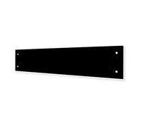Adax Clea L Radiateur Électrique Mural 800 W, Convecteur, Noir | Chauffage électrique économique, hauteur 220 mm, thermostat programmable, hors gel, salle de bain, IP24C