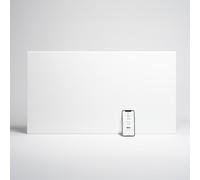 Adax Neo Compact - Radiateur Electrique Mural Intelligent Wi-Fi avec Commande par Smartphone - 1500W | Chauffage Electrique | Chauffage d'appoint Salle de Bain | Convecteur 420mm | IP24C | Blanc