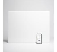 Adax Neo Compact Radiateur Électrique Wi-Fi 1000 W, Convecteur, Blanc | Chauffage électrique connecté, commande par smartphone, économique, hauteur 420 mm, salle de bain, IP24C