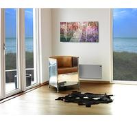 Adax Neo NP Radiateur Électrique Mural 2000 W, Convecteur, Argent | Chauffage électrique économique, hauteur 370 mm, thermostat programmable, hors gel, IP20