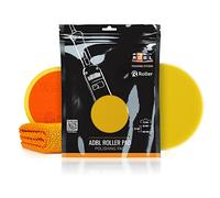 ADBL Éponge de Polissage avec Fermeture Velcro de qualité Professionnelle Ø 75 mm