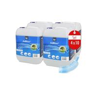AdBlue Lot de 4 Flacons de 10 L de Solution d’Urée Ultra Pure