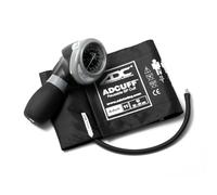 ADC Sphygmomanomètre Anéroïde Palmaire Professionnel Adc Diagnostix 703 avec Brassard de Pression Artérielle en Nylon Adcuff, Noir
