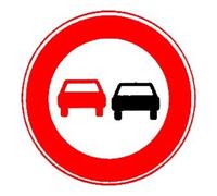 ADCO VKZ.276 Rond 600mm Interdiction de dépasser Film RAL-Gütezeichen RA1 Quantité:1