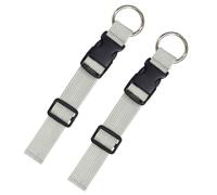 Add-a-Bag Sangle de bagage, vestes, sangles de préhension, bagages, valises pour accessoires de voyage, pour ranger vos mains, ajouter un sac à main pour valises, sangles réglables avec clips pour sac