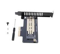 Add on Cards Adaptateur NVMe vers PCIe3.0 avec support de carte d'extension pour PC de bureau 2230 2242 2260 2280 States Disk Transfert de données haute vitesse