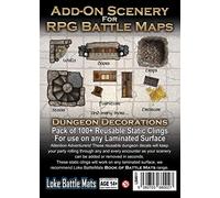 Add-on Scenery for RPG Battle Maps - Dungeon Decorations