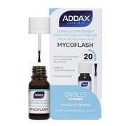ADDAX - MYCOFLASH® - Vernis de traitement pour mycoses des ongles - Action Rapide 20s* - Antifongique Ongles Pieds & Mains - 5ml - Recommandé par les podologues