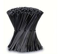 Addein 100 Pièces Serre Cable, Serflex Noir, Collier de Serrage Plastique, Attache Cable pour Gérer les Différents Câbles Résistant aux UV.
