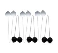 Adder Toss Balls, 6 Piece Replacement Set, 19.69 inches Lightweight Versatile Design, Balls Throwing Toys for Beach, Lawn, Yard, Outdoor Fun, Boys, Girls and Adults