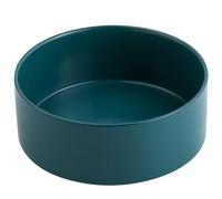 Addggo Gamelle verte en céramique pour chien de taille moyenne et grande - 20,3 cm - Antidérapante - Lourd - Passe au micro-ondes et au lave-vaisselle - 7,6 tasses
