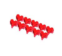 Addi 433-7 Embout à mailles en plastique Rouge 1,5 à 5 mm