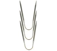 Addi Ad1612026-05.50 Crasytrio Aiguilles À Tricoter À Double Pointes, 26 cm Longueur x 5,50 mm D'Épaisseur, Or