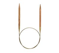 Addi Aiguille circulaire en bois d'olivier 100 cm x 9 mm