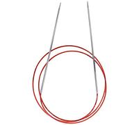 Addi Aiguilles à Tricoter circulaires, Métal, White Bronze, 100 cm, 2.25 mm