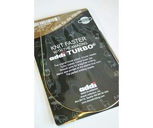 addi Classic Basic Aiguilles à tricoter circulaires 30 cm 5,50 mm