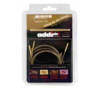 Addi Click Kit de Câbles en Bambou 60-80-100 cm avec Connecteur
