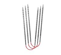 Addi CraSyTrio 30 cm 5,00 mm - Aiguilles circulaires en métal inoxydable