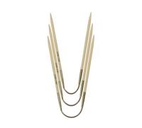 Addi Des Aiguilles À Tricoter, Metal, Bambou, 3, 0 mm, Set de 3 Pièces