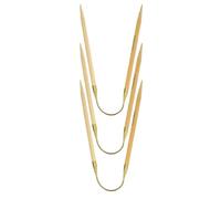 Addi CraSyTrio Aiguilles Circulaires en Bambou 30 cm 6,50 mm - 1 pièce