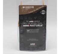 Addi Tricotage Aiguille Circulaire Natura Bambou Skacel Bleu Cordon 40.6cm US 6