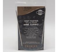 Addi Tricotage Aiguille Turbo Circulaire Skacel Exclusif Bleu Cordon 61cm US 1