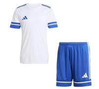 Addias Squadra Ensemble de vêtements de sport pour homme Blanc/bleu 25 Taille 3XL