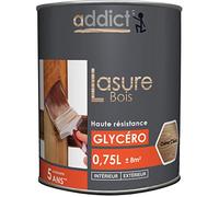 ADDICT LASURE BOIS ORANGE 0.75 L chêne clair