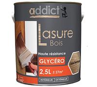Lasure bois Satin-ciré 2,5 L - Chêne rustique - ADD111127 - Addict