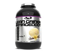Addict sport nutrition - Armageddon - Protéine de musculation - 100g de protéines par portion - Gainer avec whey rapide, BCAA, L-Glutamine et Maltodextrine - Prise de masse Intensive - 4 Kg - Vanille