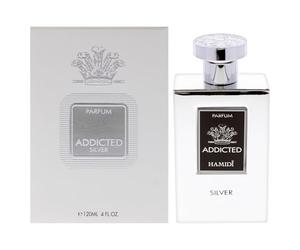 Addicted - Silver by Hamidi for Men - 4 oz Parfum Spray