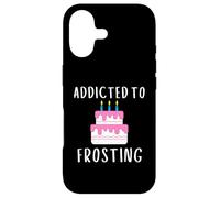 Addicted to Frosting Cake Icing Lover Wedding Cake Decorator Coque pour iPhone 17